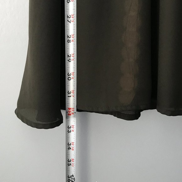 Forever 21 Dark Green Dress - Picture 5 of 8